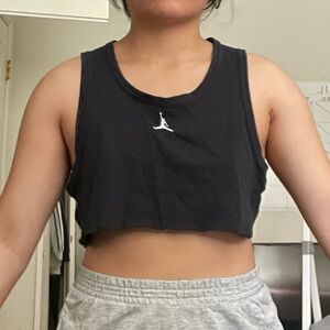 Black crop top